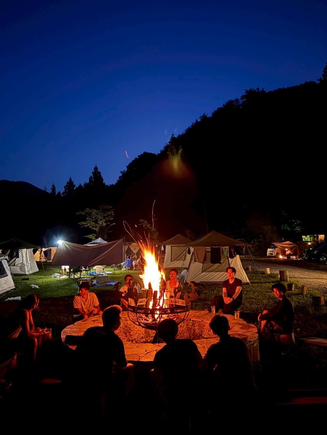 お客さんを笑顔にするキャンプ場